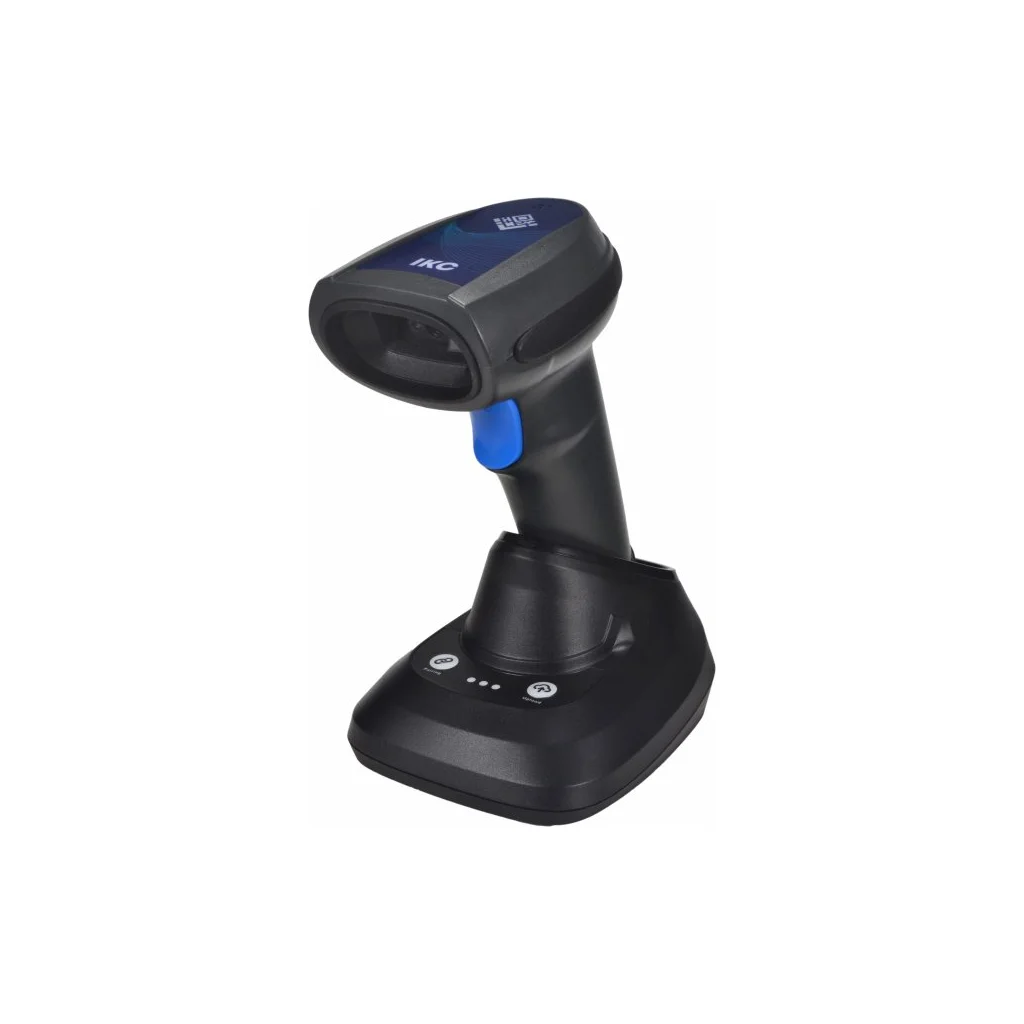 Сканер штрих-коду ІКС 5208RC/2D 2D, Bluetooth, USB, з кредлом, чорній (ІКС-5208RC-BT-2D-CR)