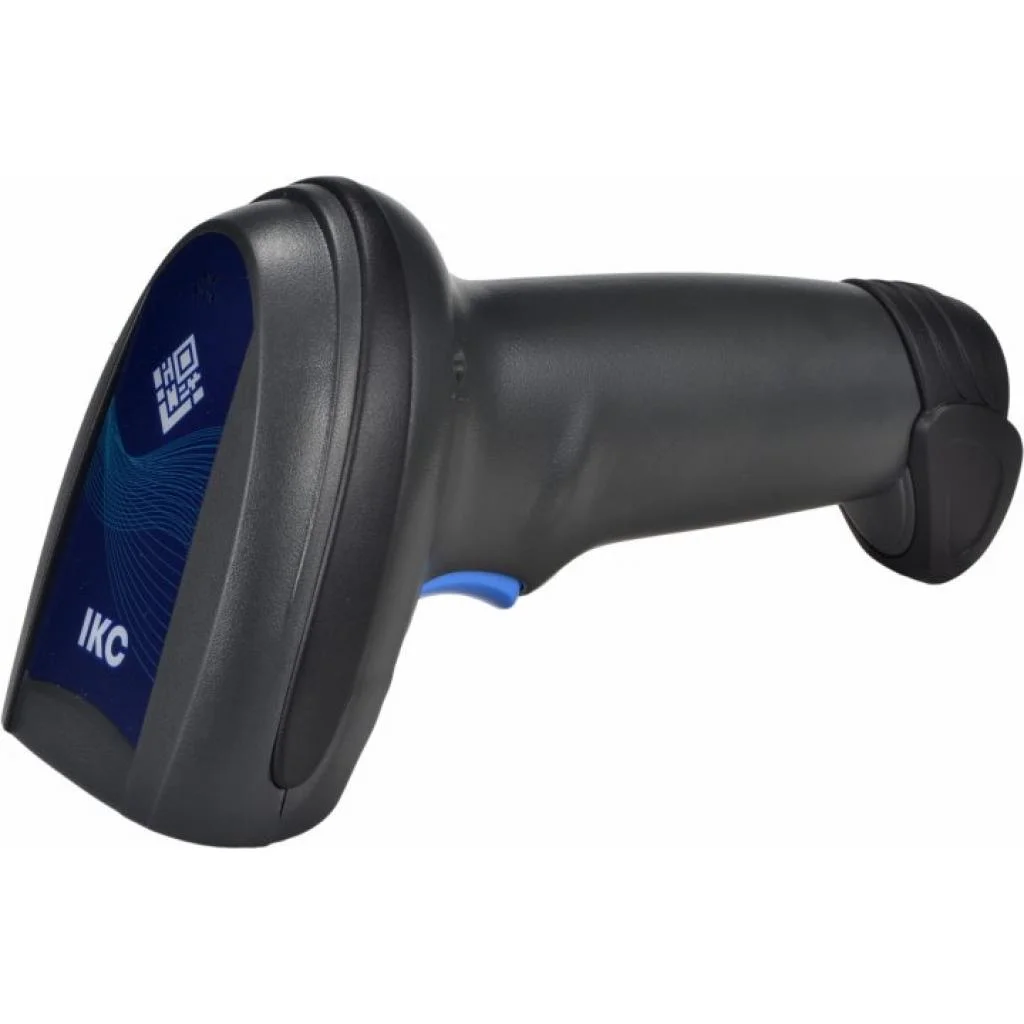 Сканер штрих-коду ІКС 5208RC/2D Bluetooth, USB, з адаптером без кредла, чорний (ІКС-5208RC-BT-2D-USB)