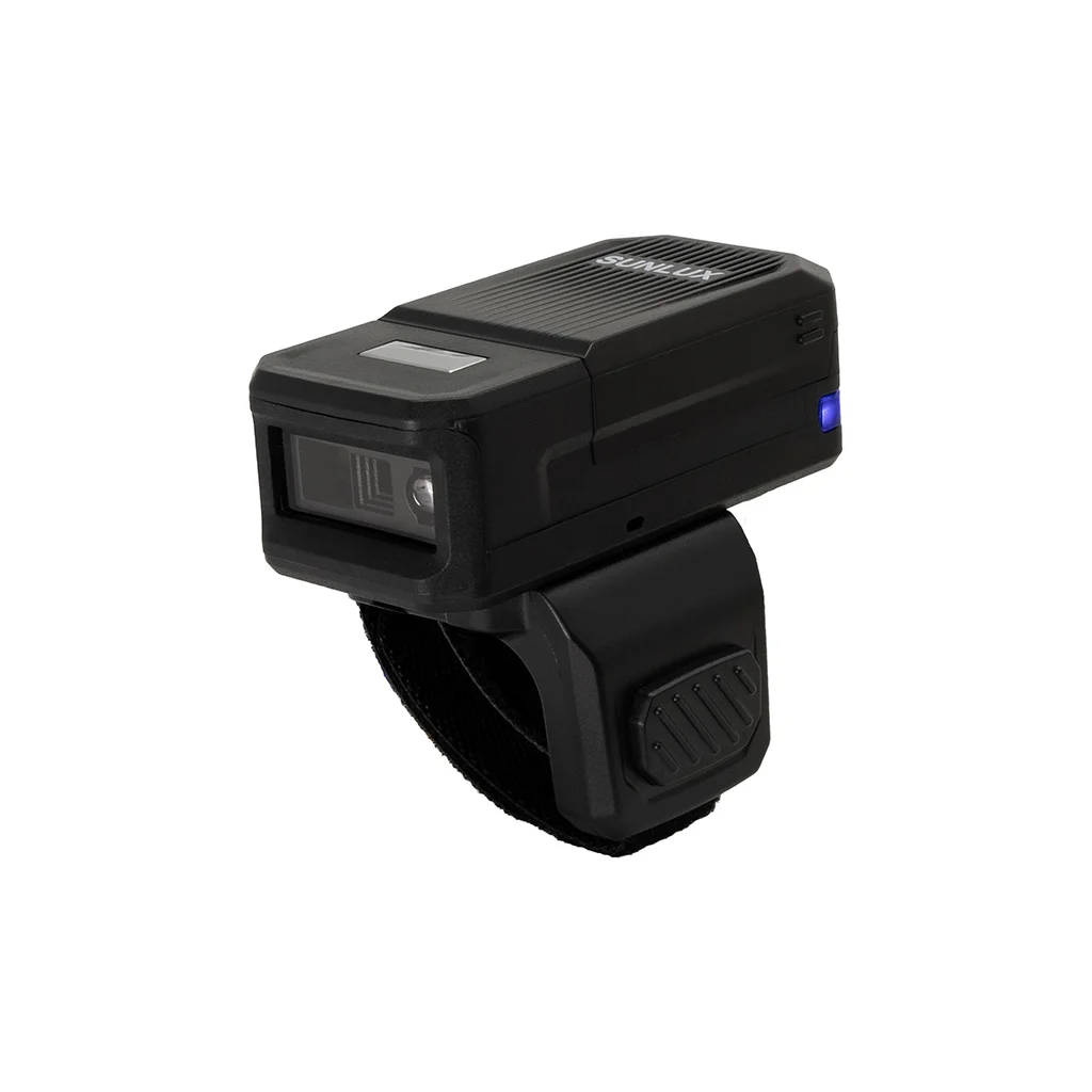 Сканер штрих-коду Sunlux F10, 2D, Bluetooth, 2.4GHz, з кредлом (30736)