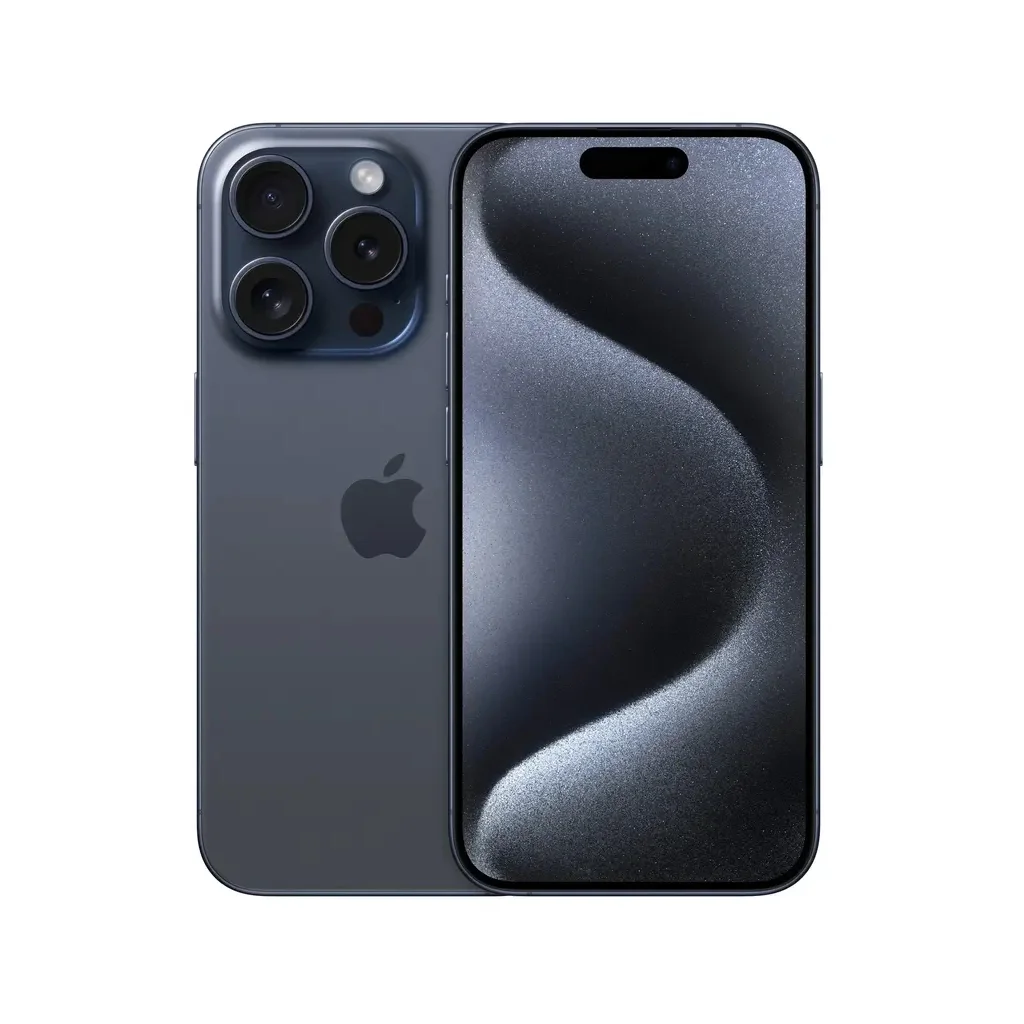 Мобільний телефон Apple iPhone 15 Pro 128Gb Blue Titanium eSim (REF A) BREEZY (2AMTQQ3)
