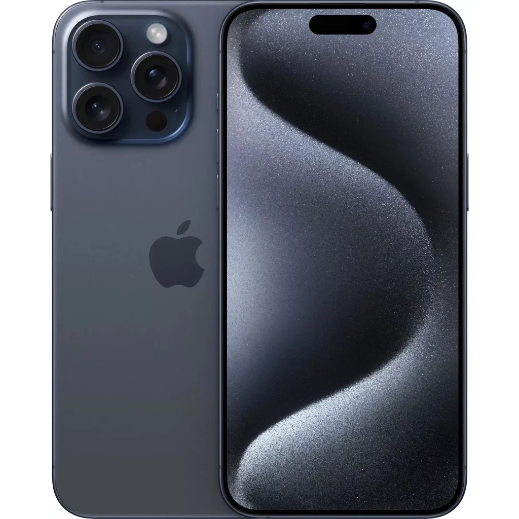 Мобільний телефон Apple iPhone 15 Pro Max 512Gb (Grade A) Blue Titanium USED (iP15PM51BuT_A)