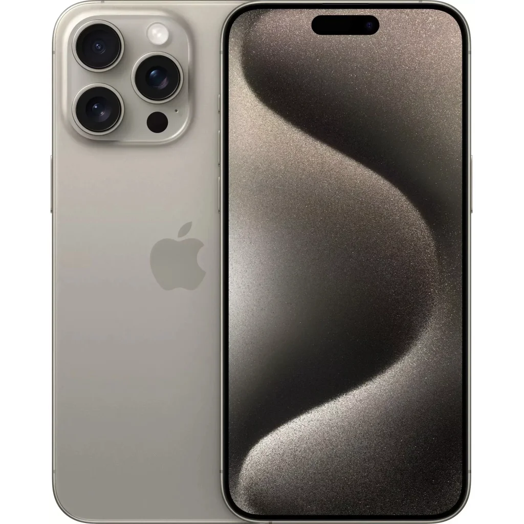 Мобільний телефон Apple iPhone 15 Pro Max 512Gb (Grade B) Natural Titanium USED (iP15PM51NaT_B)