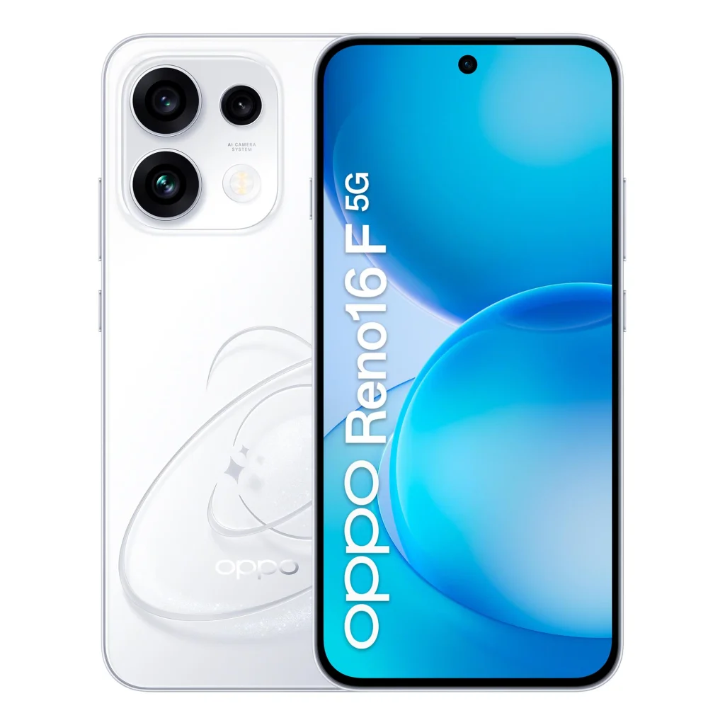 Мобільний телефон Oppo Reno16 F 5G 8/256GB Pop White (OFCPH2859_WHITE_8/256)