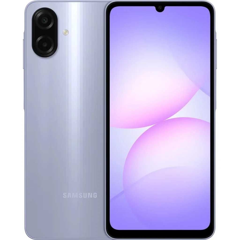 Мобільний телефон Samsung Galaxy A07s 4/128Gb Light Violet (SM-A077FLVGSEK)