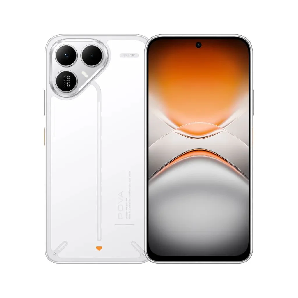 Мобільний телефон Tecno POVA 8 8/128Gb Arc White (4894947132292)