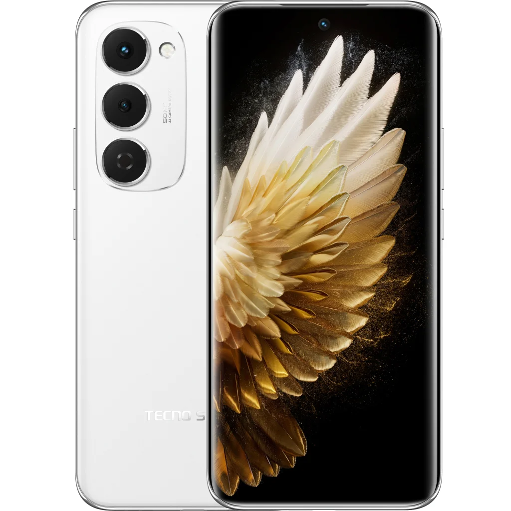 Мобільний телефон Tecno Spark 40 Pro+ 8/256Gb Aurora White (4894947096341)