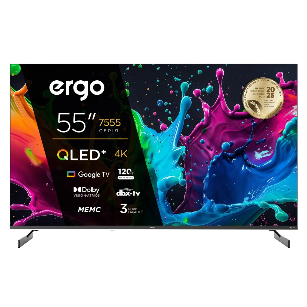 Телевізор Ergo 55JUQ7555