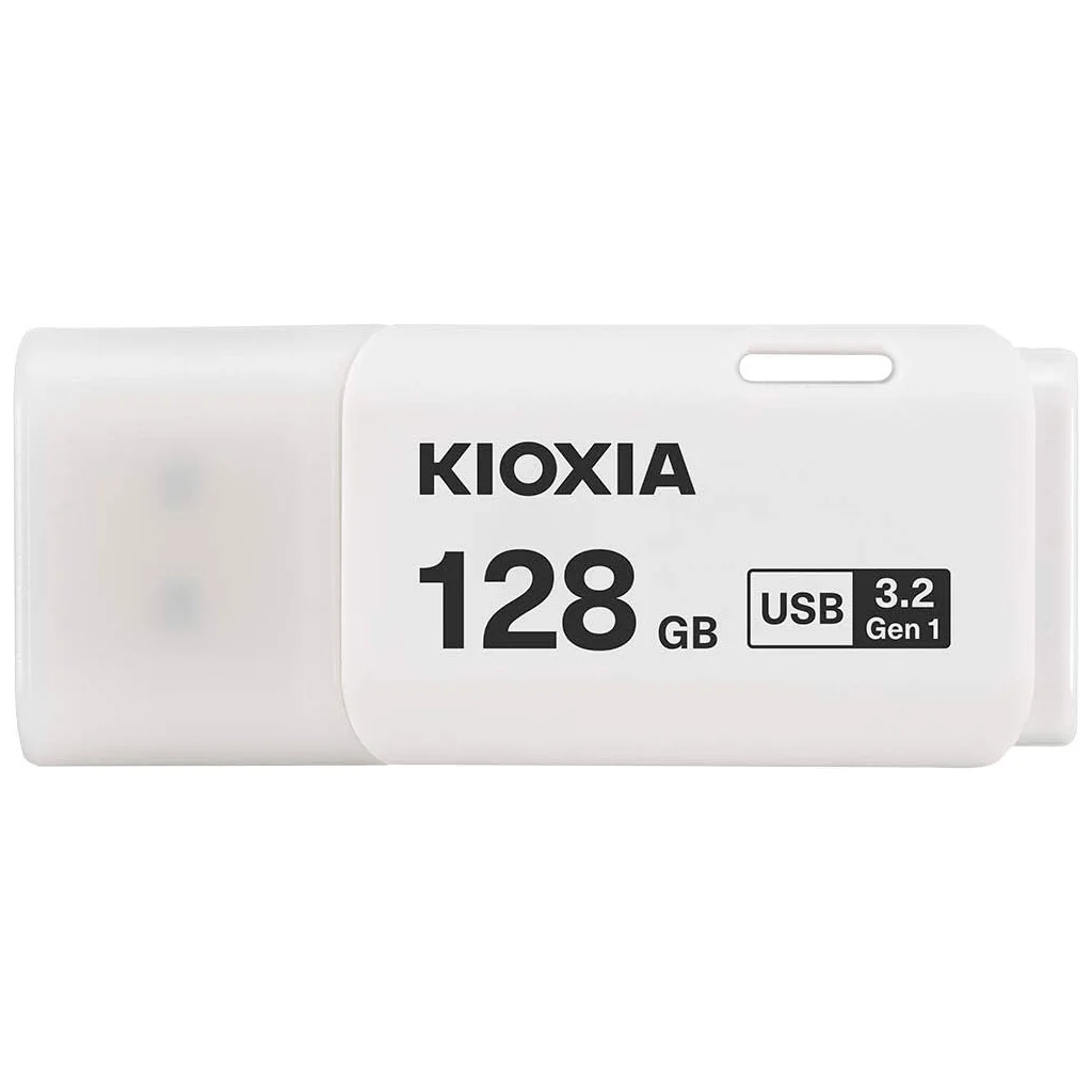 USB флеш накопичувач Kioxia 128GB TransMemory U301 White USB 3.2 (LU301W128GG4)