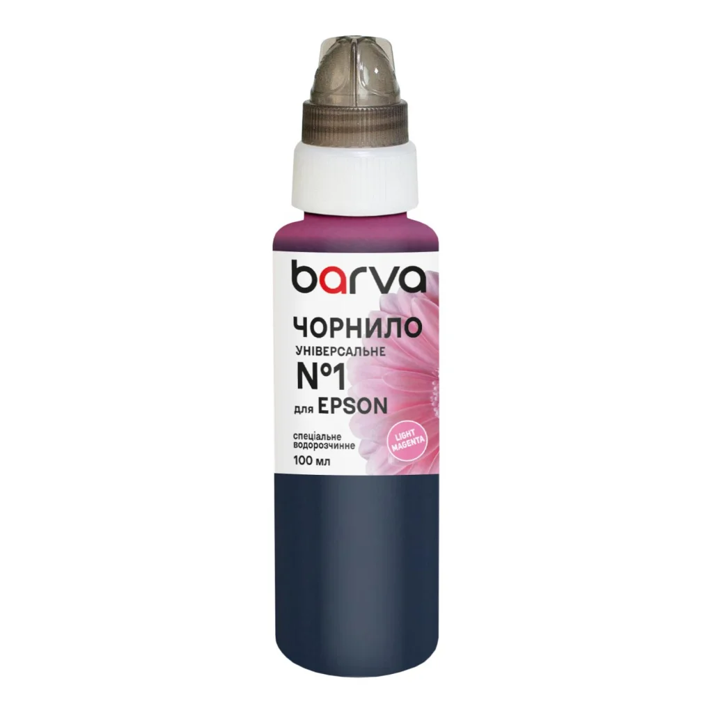 Чорнило Barva Epson 1 100 мл, universal, light magenta (EU1-1023)