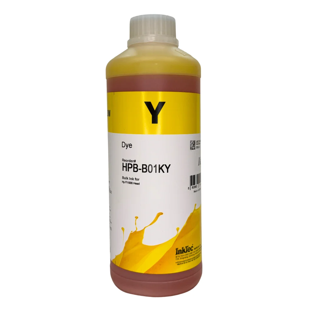 Чорнило InkTec HP FI1000, 1л, Yellow (HPB-B01KY)
