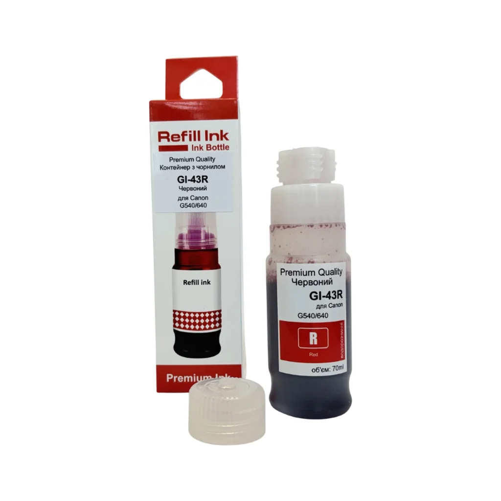 Чорнило Premium Quality Canon GI-43 70мл Red 4716C001 (70264931)
