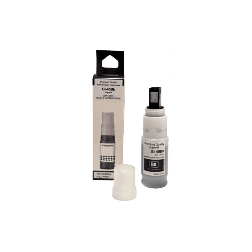 Чорнило Premium Quality Canon GI-45 70 ml Black, MAXIFY GX1040/GX2040 (70265163)