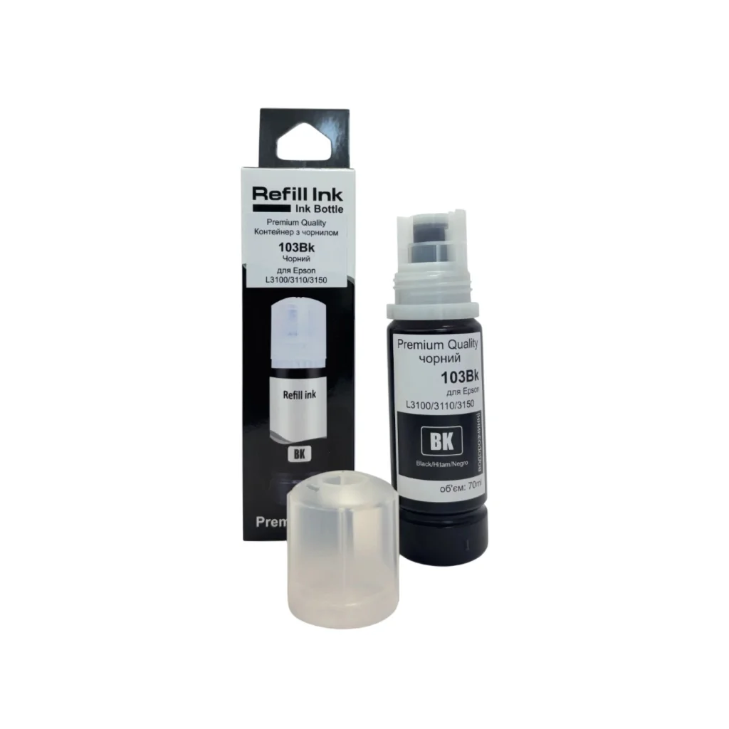 Чорнило Premium Quality Epson 103Bk 70мл Black (70264882)