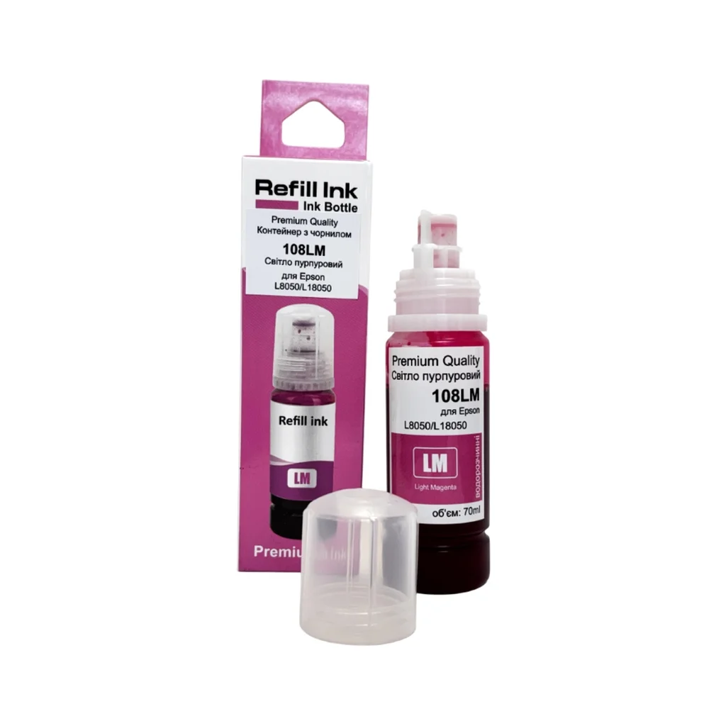 Чорнило Premium Quality Epson 108 70мл Light Magenta (70264904)