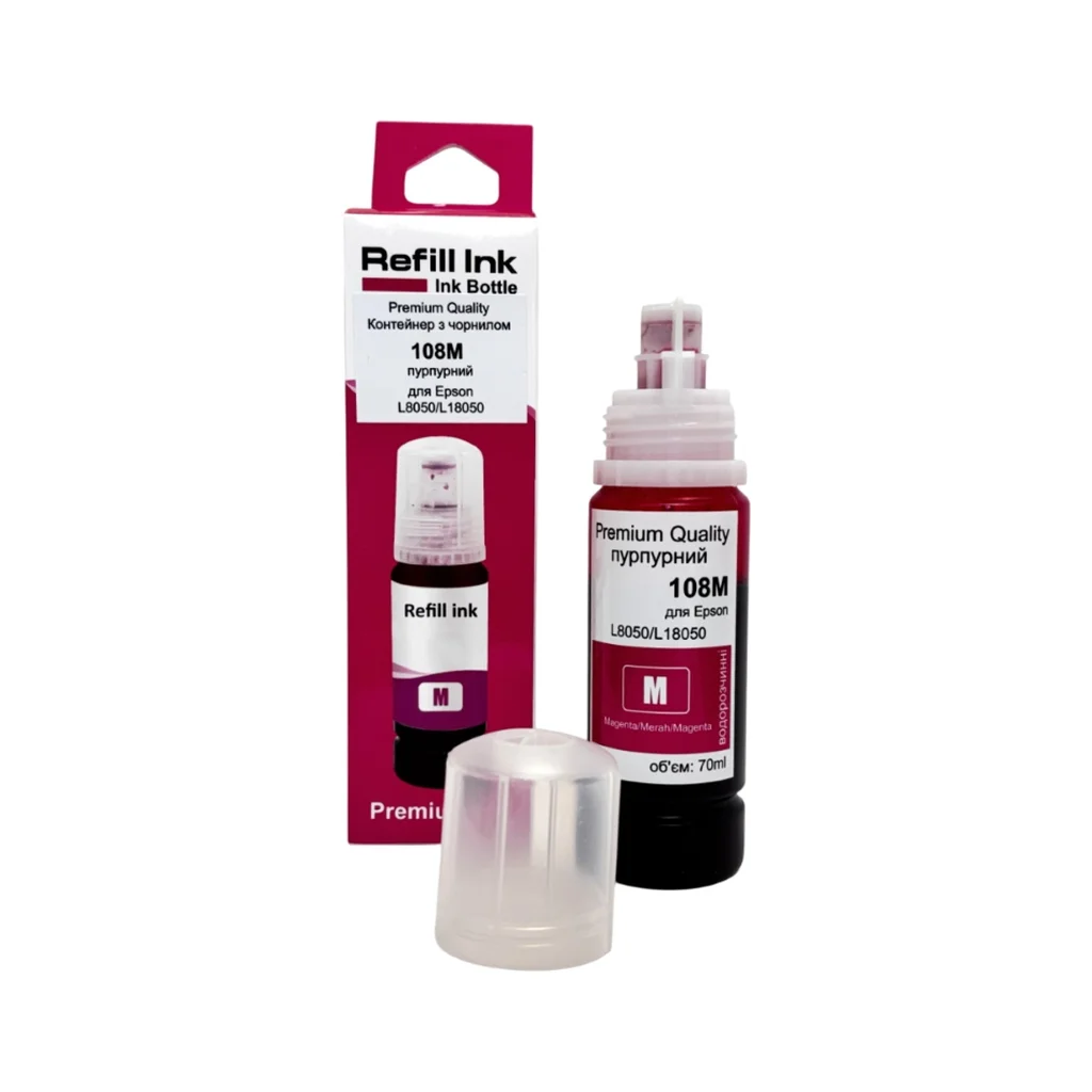 Чорнило Premium Quality Epson 108 70мл Magenta (70264905)