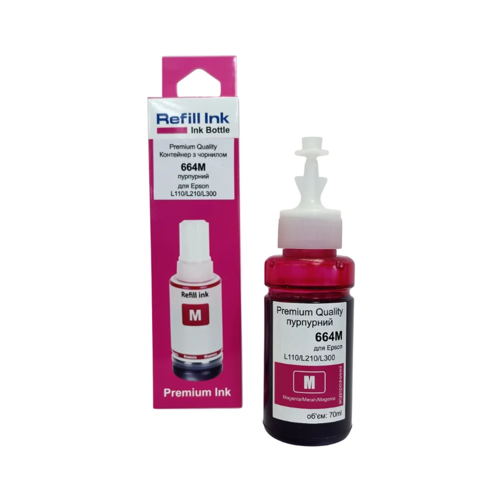 Чорнило Premium Quality Epson 664M 70мл Magenta (70264880)