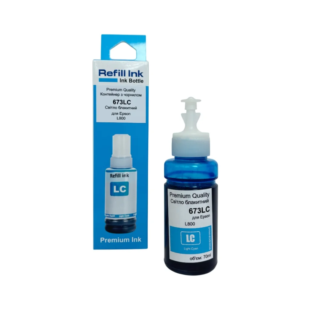 Чорнило Premium Quality Epson 673 70мл Light Cyan (70264897)