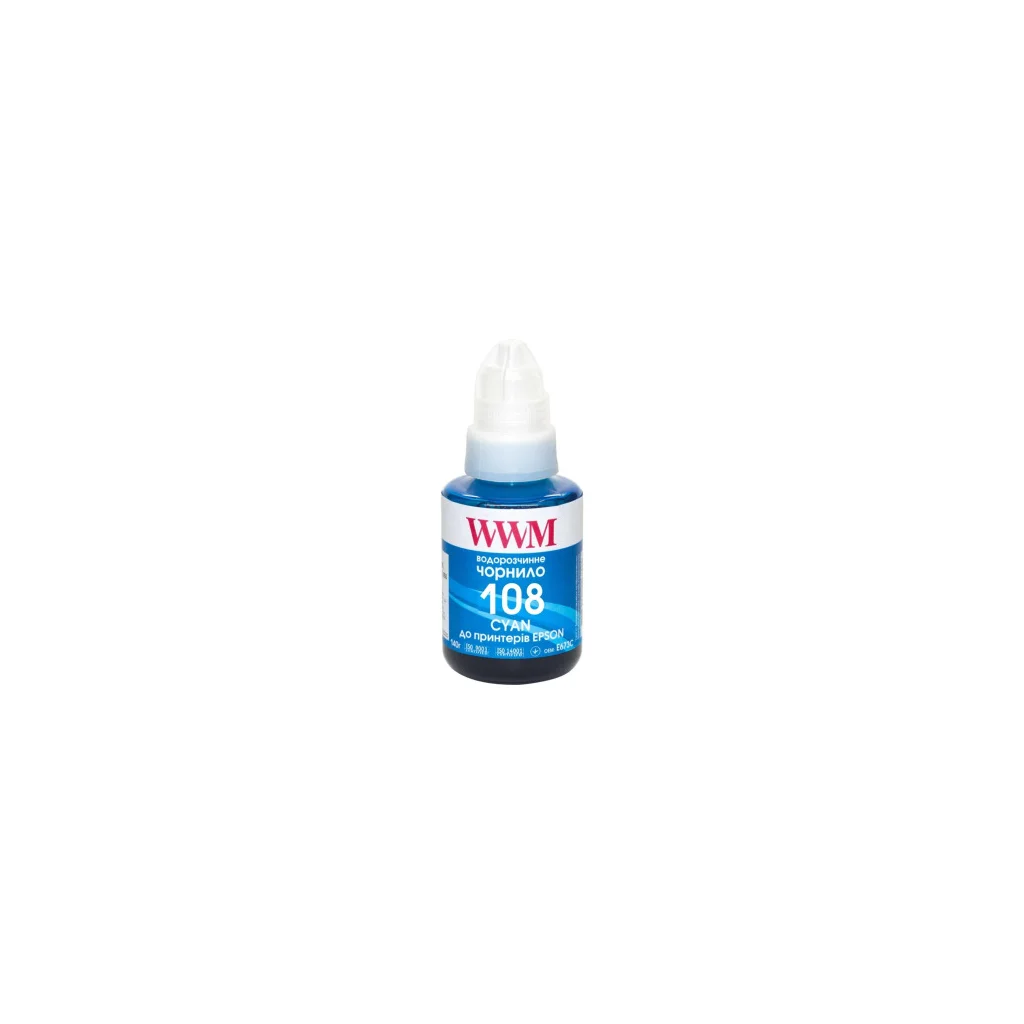 Чорнило WWM Epson L8050/L18050 140г Cyan KeyLock (E108C)
