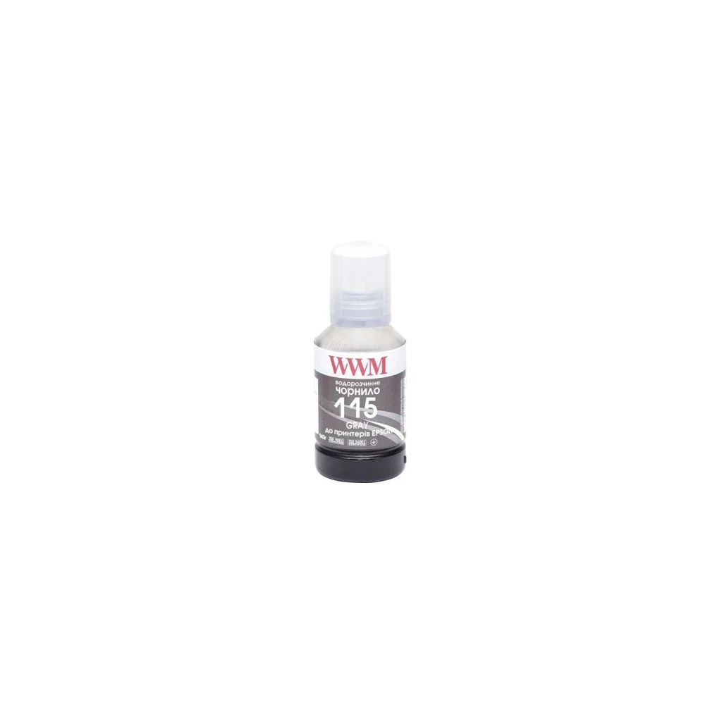 Чорнило WWM Epson L8160/L8180 140г Grey (E115Gr) KeyLock (E115Gr-WWM)