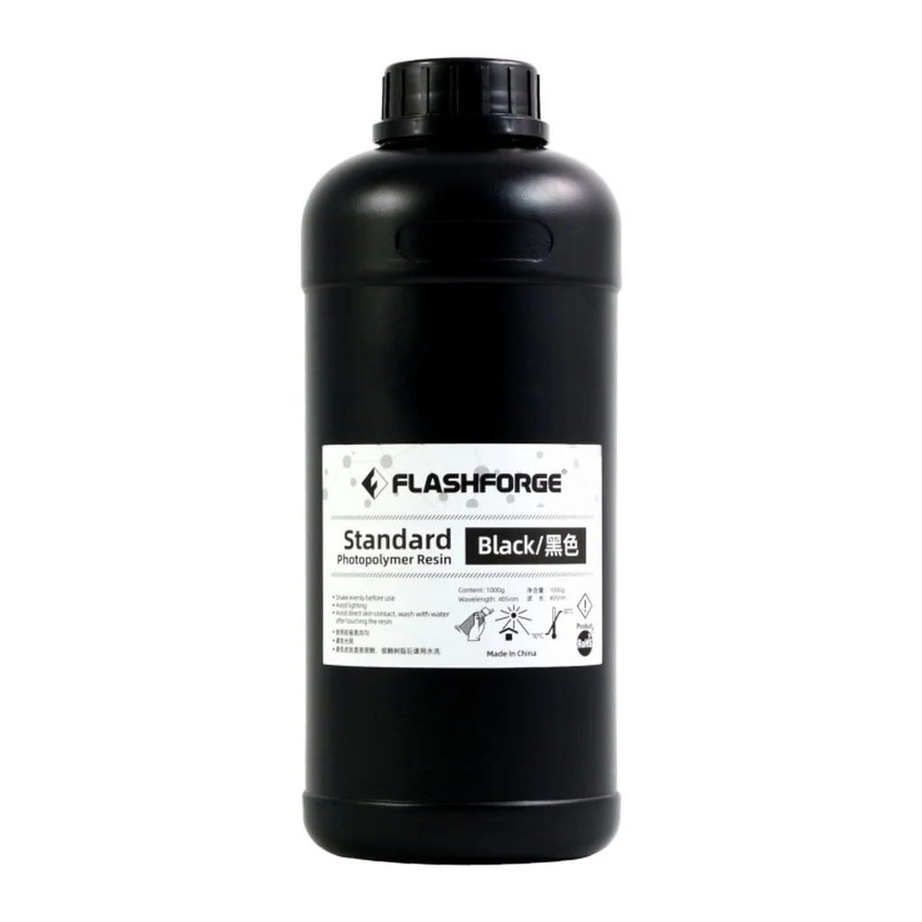 Фотополімерна смола Flashforge Resin Standart UV/LCD Black 1kg (20002084001)