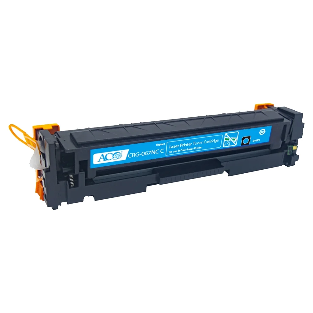 Картридж ACO Canon 067 Cyan 1250ст без чипа (ACO-CRG-067NC C)