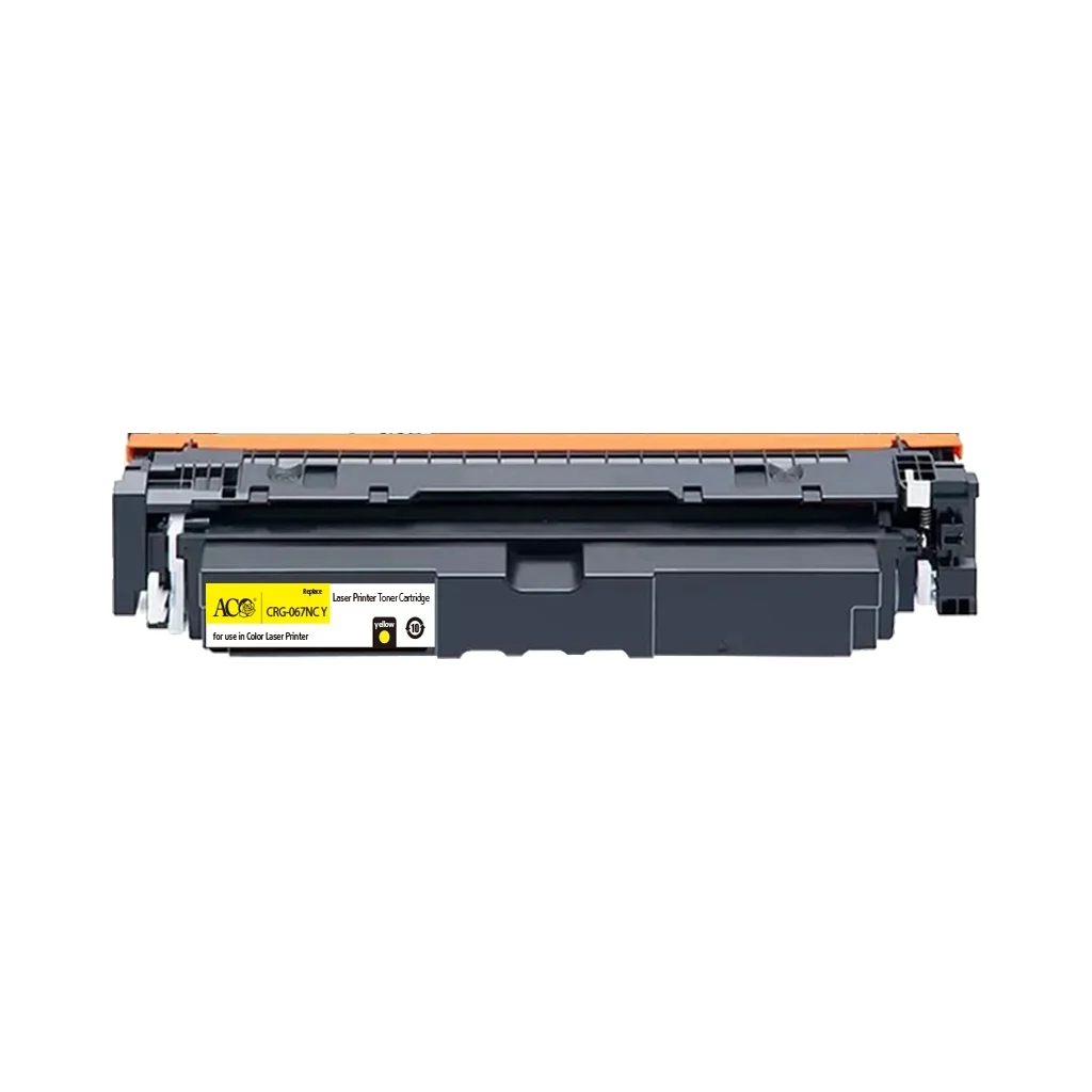 Картридж ACO Canon 069 Yellow 1900 ст без чипа (ACO-CRG-069NC Y)