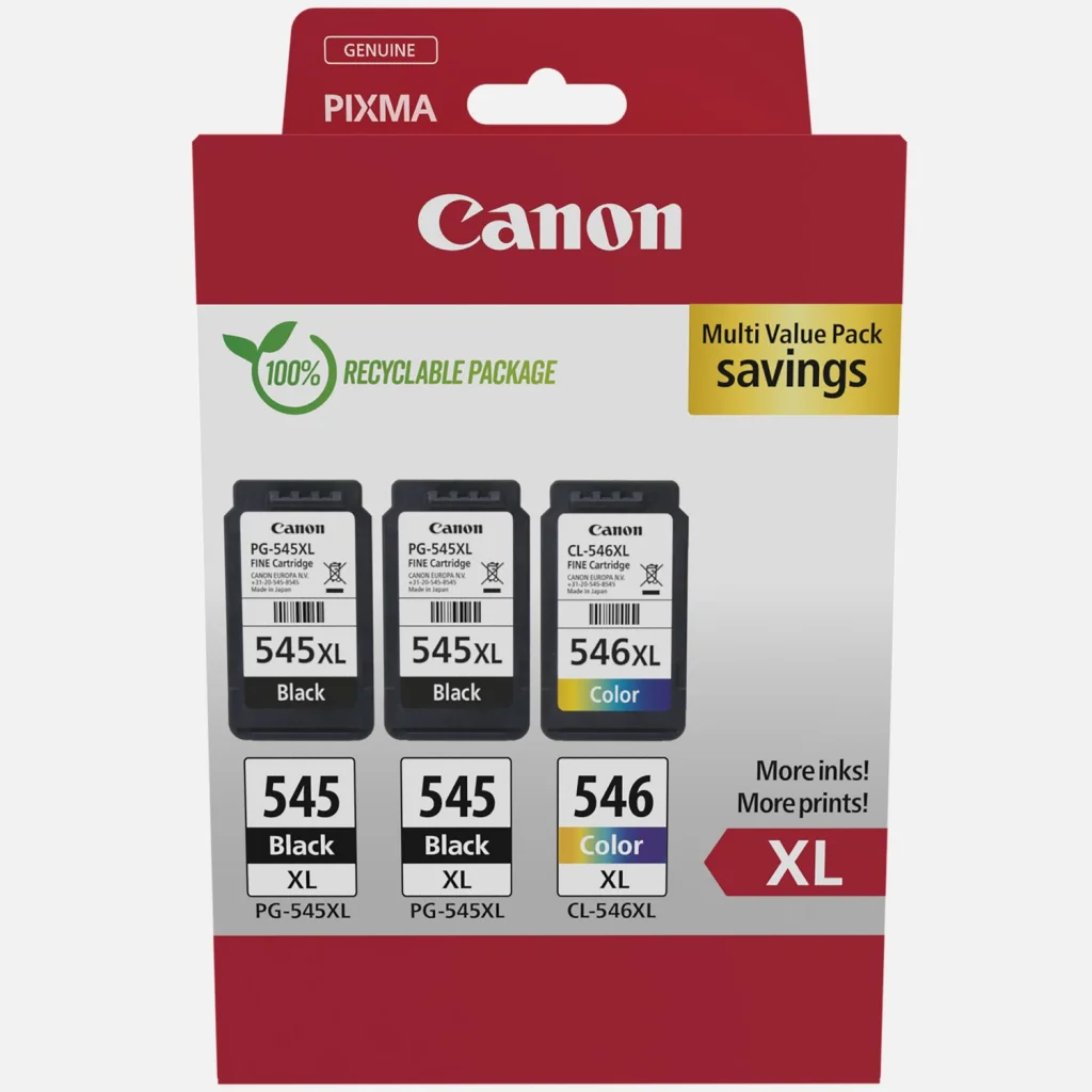 Картридж Canon PG-545/CL-546 Multipack XL 2xBK+Color (8286B013)
