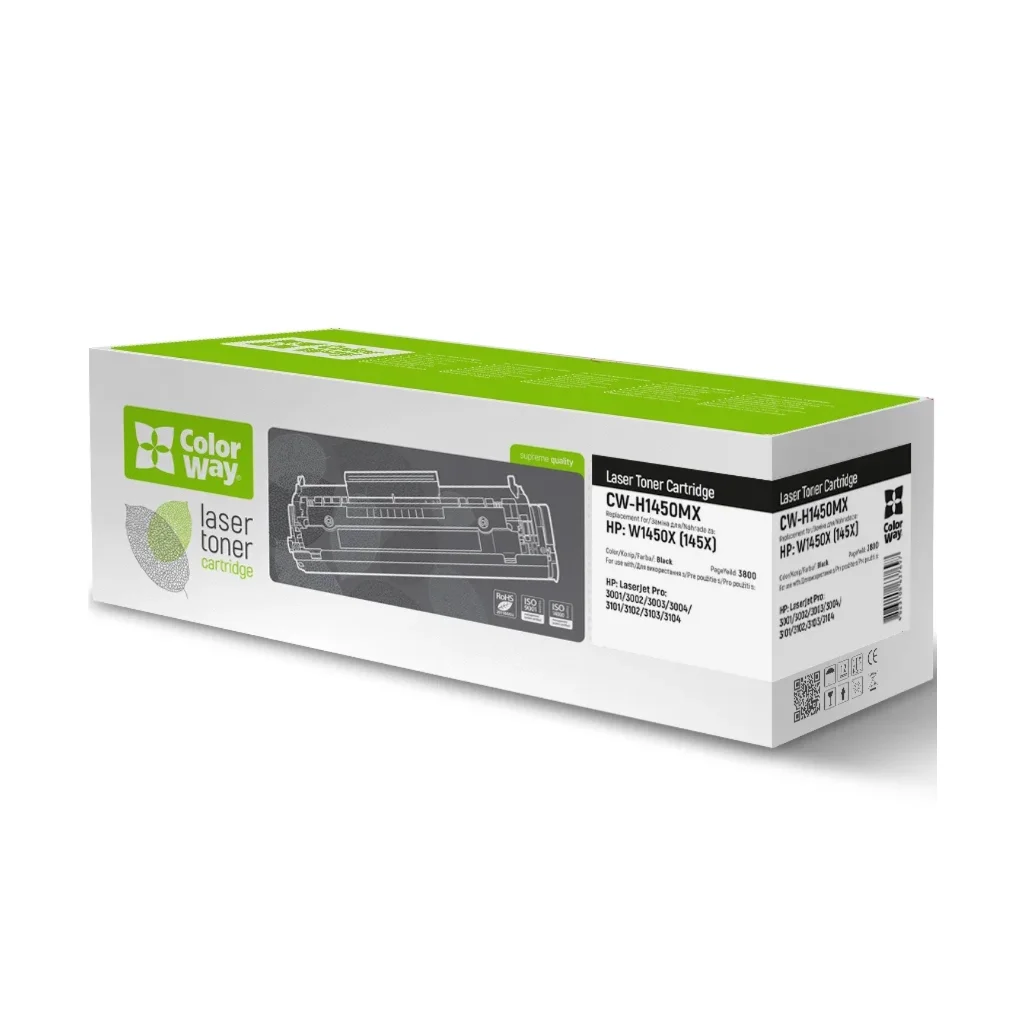 Картридж ColorWay HP W1450X LJ Pro 3003/3103 3,8K Black (CW-H1450MX)