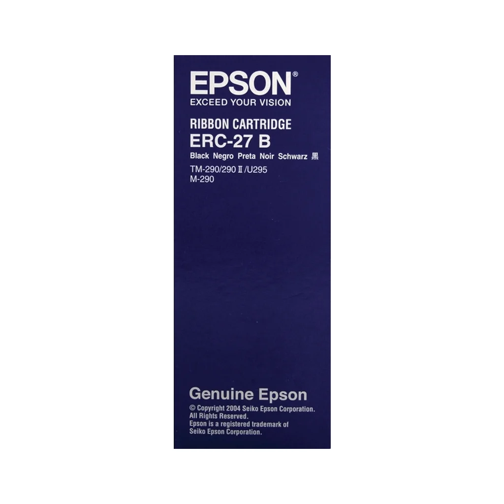 Картридж Epson ERC-27 Black для TM-290/290II, TM-U (C43S015366)