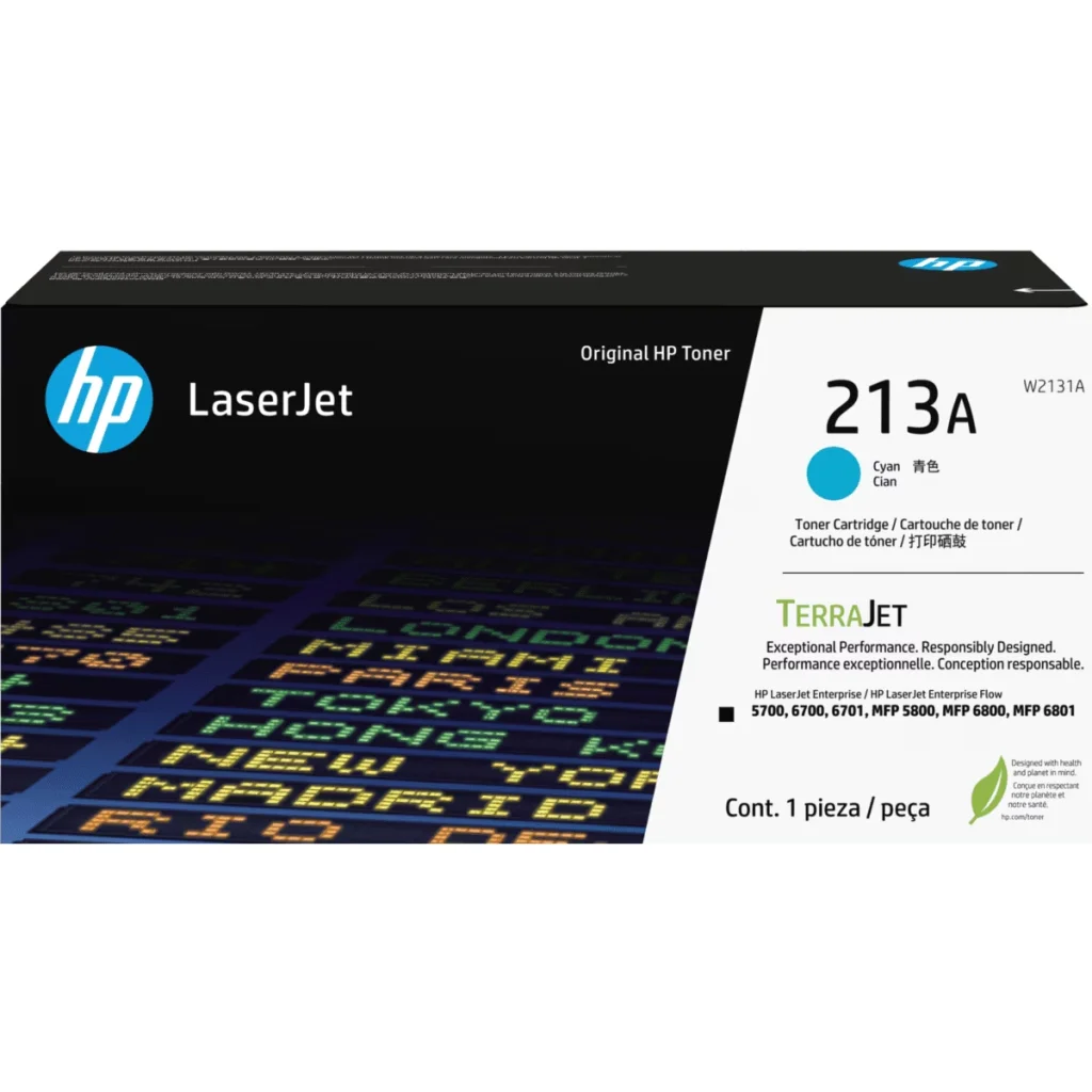 Картридж HP CLJ  213A Cyan 3K (W2131A)