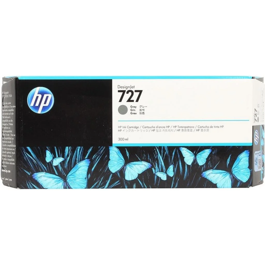 Картридж HP DJ No.727 XXL Gray 300-ml (F9J80A)