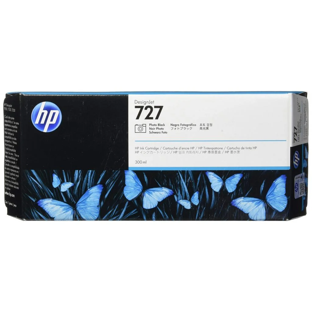 Картридж HP DJ No.727 XXL Photo Black 300-ml (F9J79A)