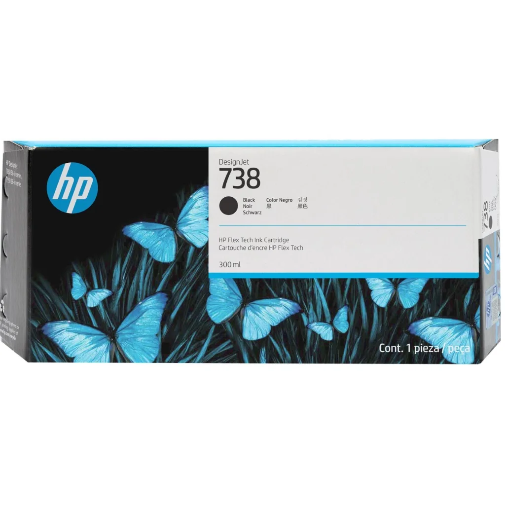 Картридж HP DJ No.738XL 300-ml Black (498N8A)