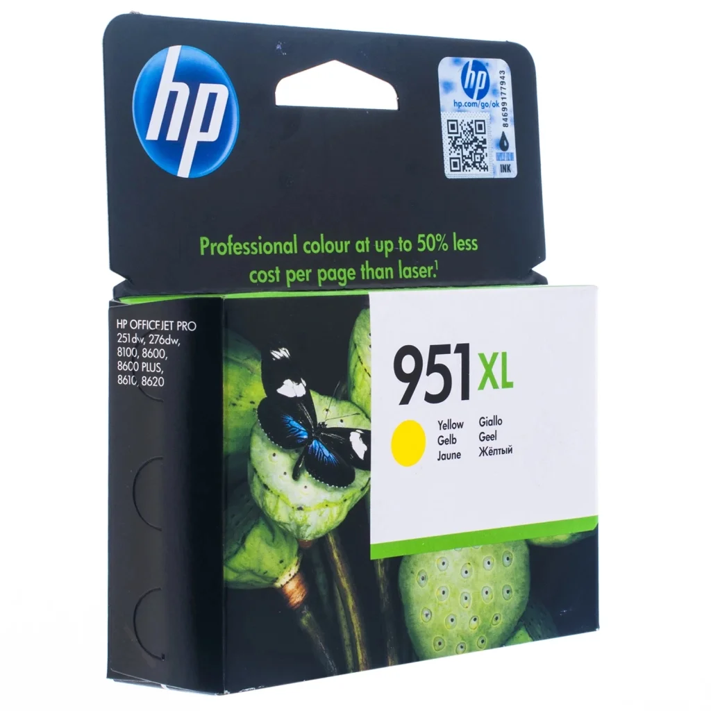 Картридж HP DJ No.951 XL OJ Pro 8100 N811 yellow (CN048AE)