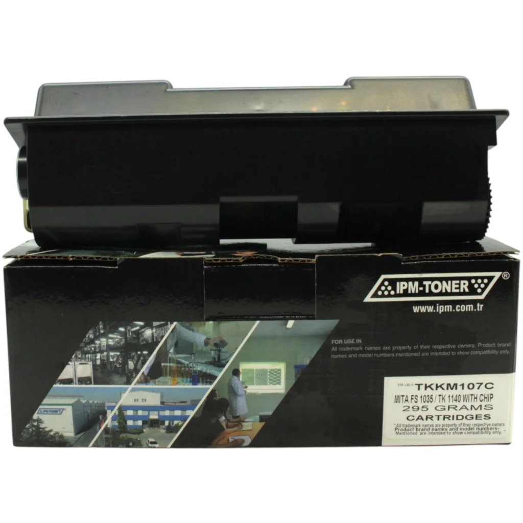 Картридж IPM Kyocera-Mita TK-1140 +chip, 295г (TKKM107C)