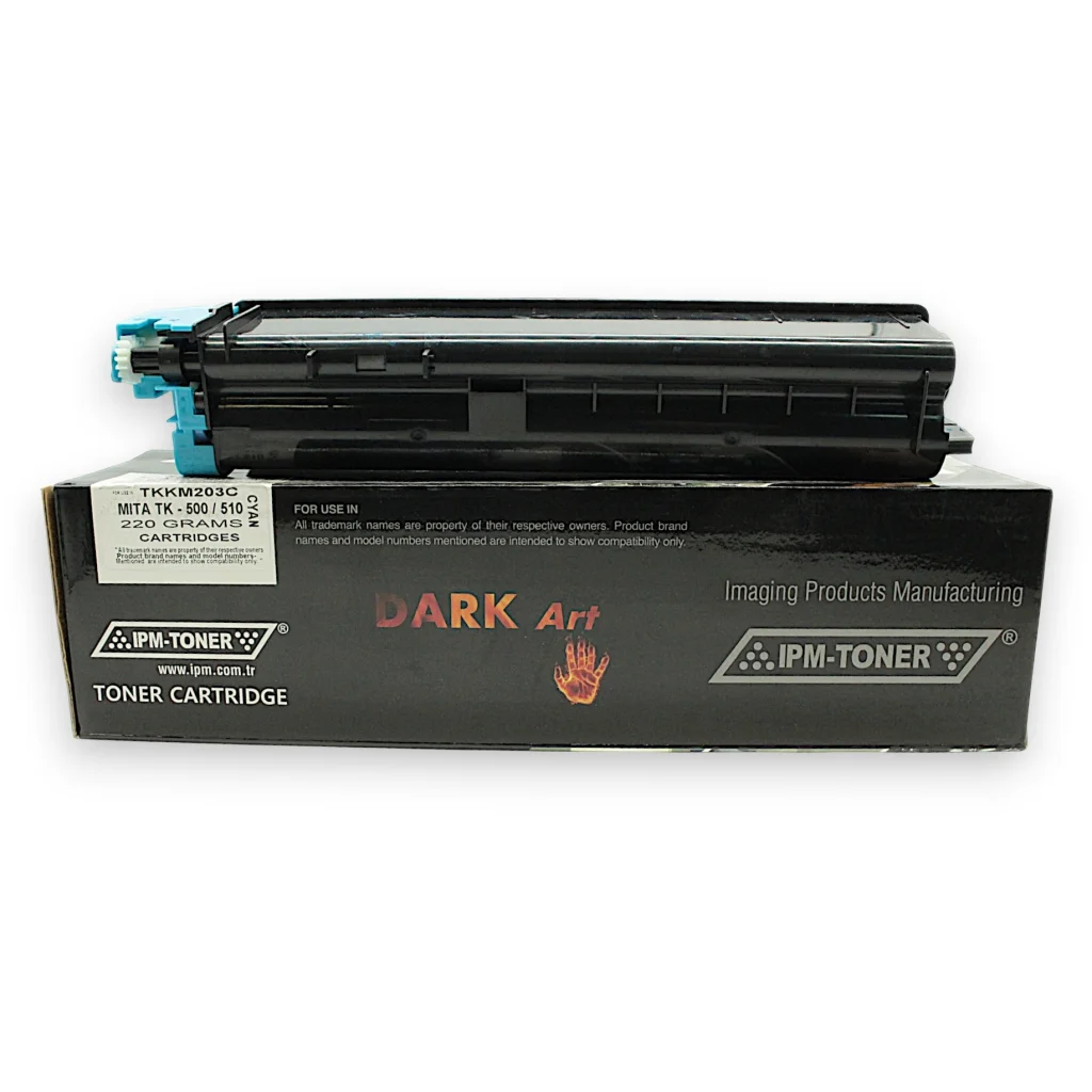 Картридж IPM Kyocera-Mita TK-500/510 220г Cyan (TKKM203C)