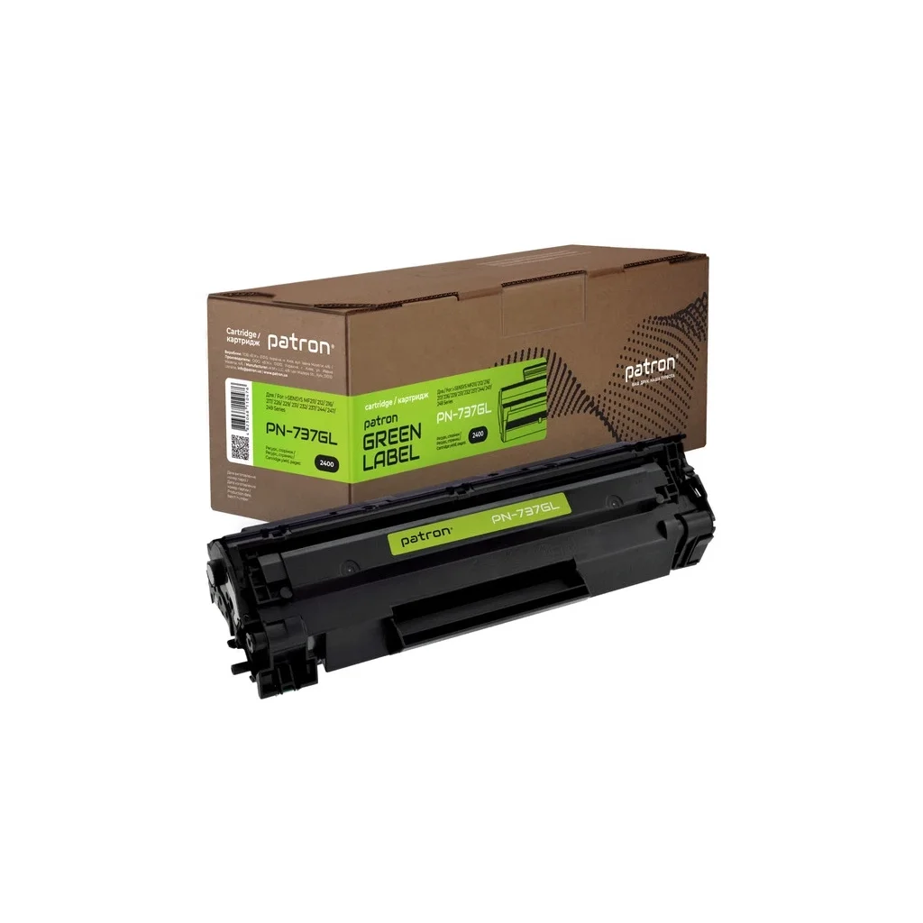 Картридж Patron CANON 737 GREEN Label (PN-737GL)