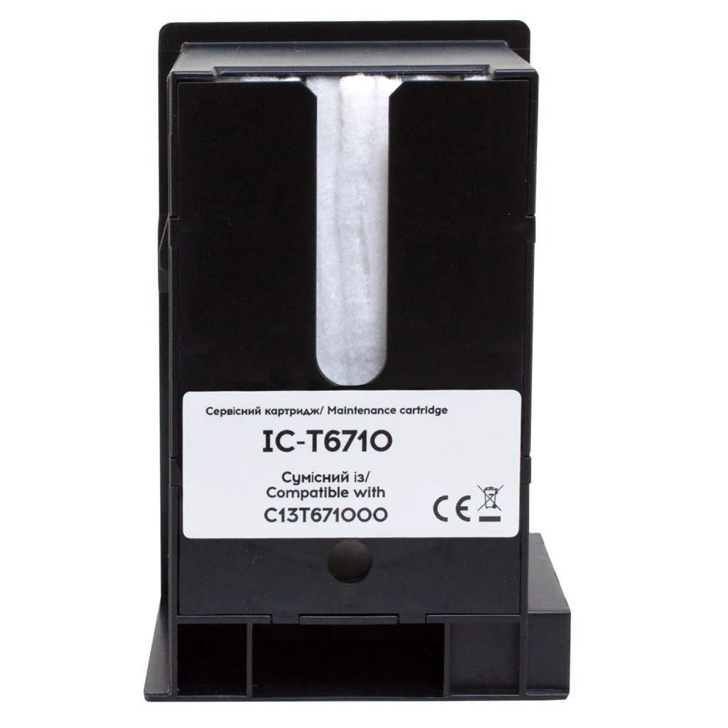 Контейнер для відпрацьованих чорнил Epson T6710/PXBMB2 C13T671000 chip Barva (IC-T6710)