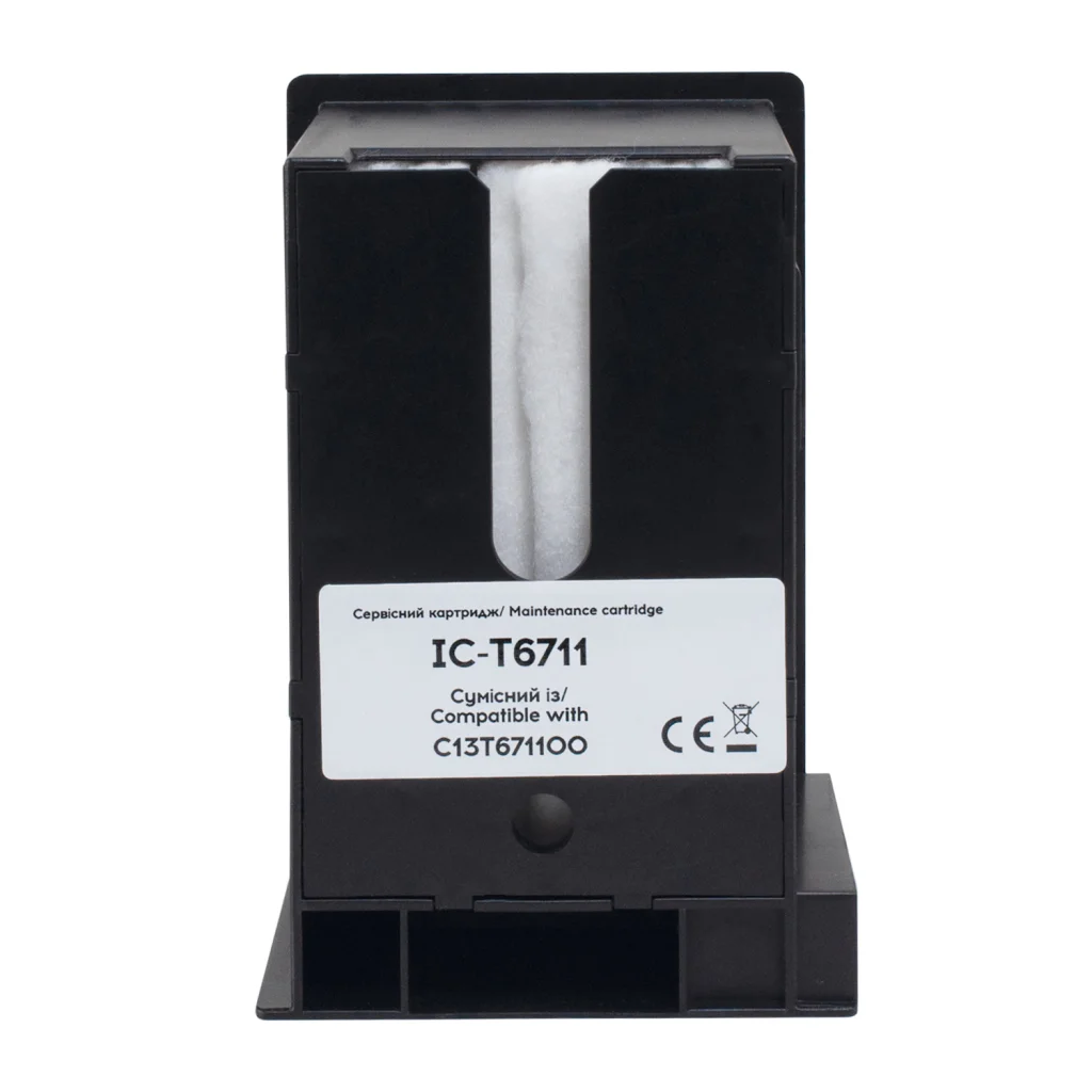 Контейнер для відпрацьованих чорнил Epson T6711/PXMB3 C13T671100 chip Barva (IC-T6711)