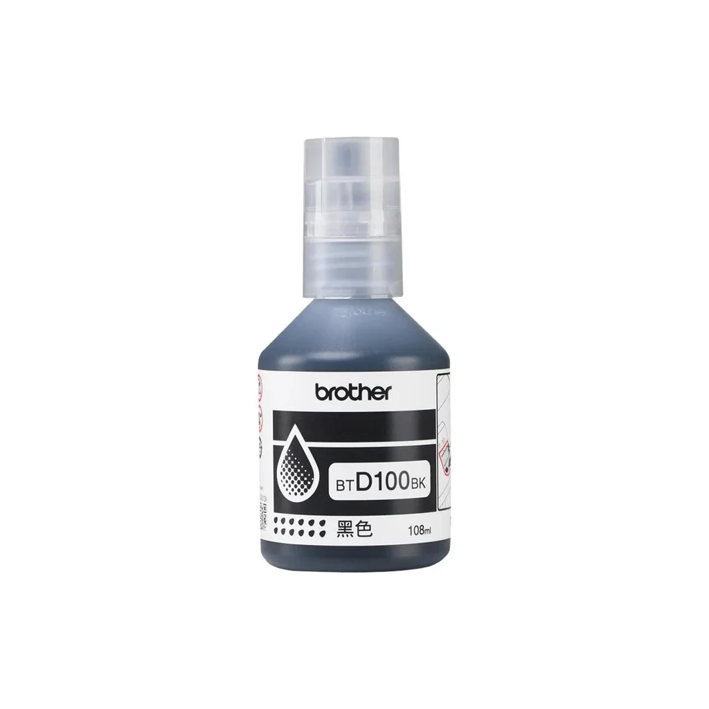Контейнер з чорнилом Brother BTD100BK 108ml (BTD100BK)