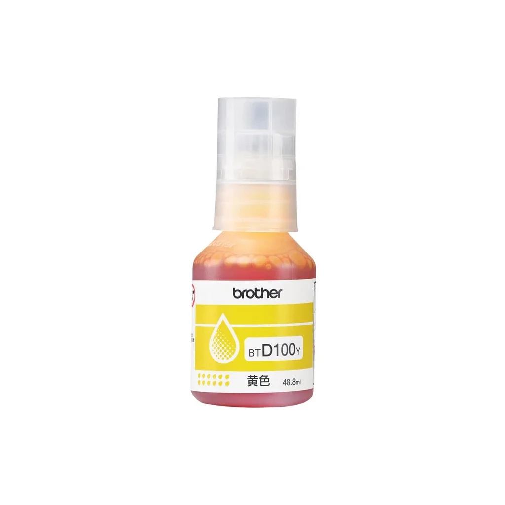 Контейнер з чорнилом Brother BTD100Y 48.8ml (BTD100Y)