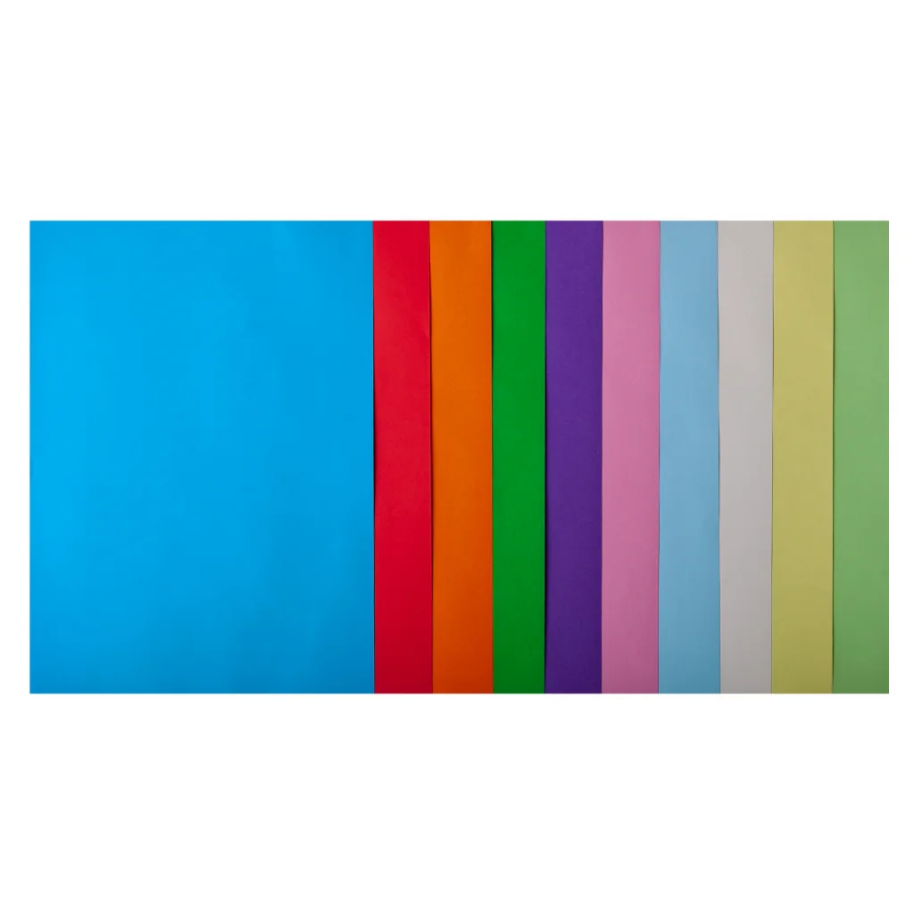 Папір Buromax А4, 80g, PASTEL+INTENSIVE, 10colors, 50sh (BM.2721650-99)