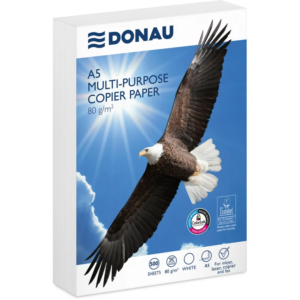 Папір Donau A5 80г/м2 500арк Copier paper (5901498141457)