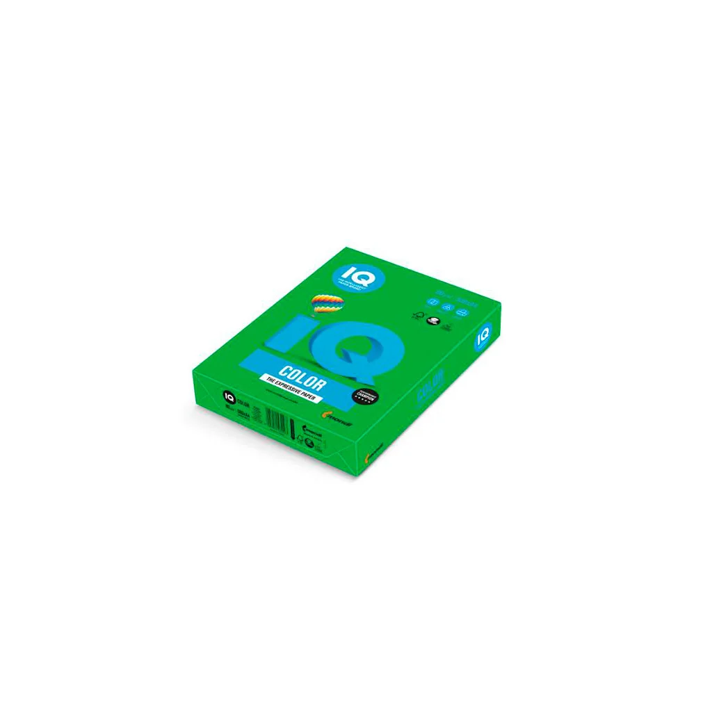 Папір IQ color А4 160g 250sh intensive, Dark Green Mondi (DG47/A4/160/IQ)