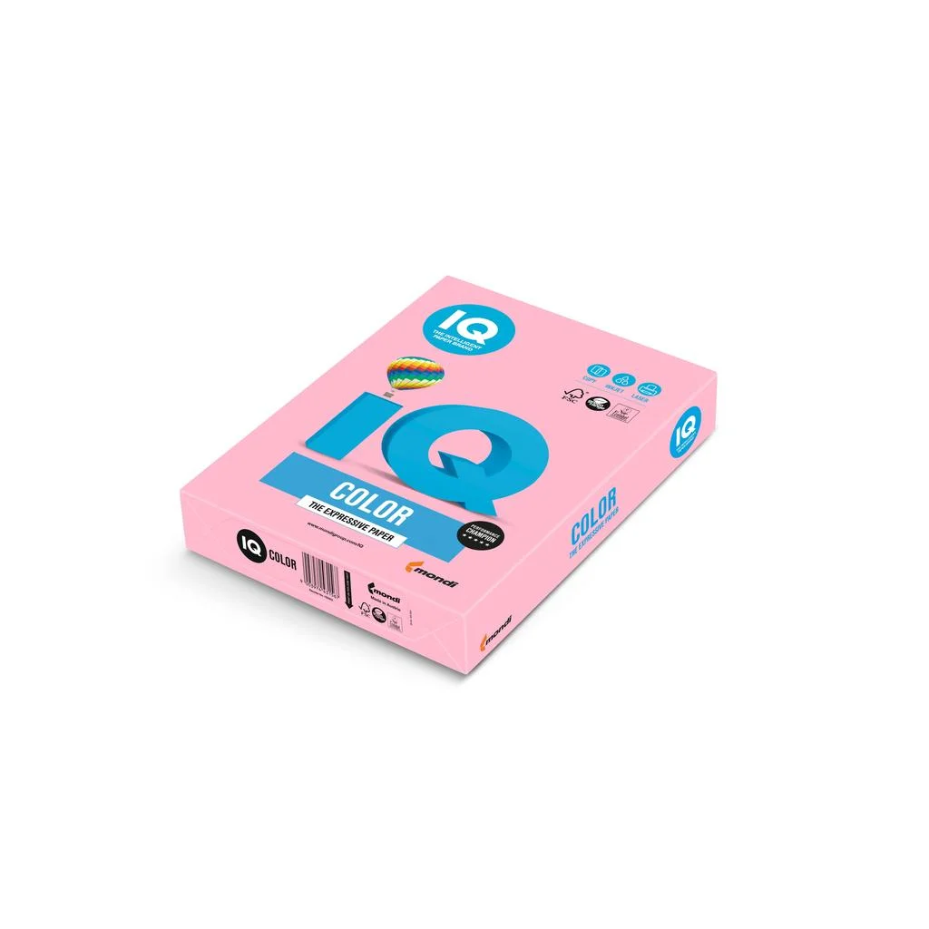 Папір IQ color А4 160g 250sh pastel, Pink flamingo Mondi (OPI74/A4/160/IQ)