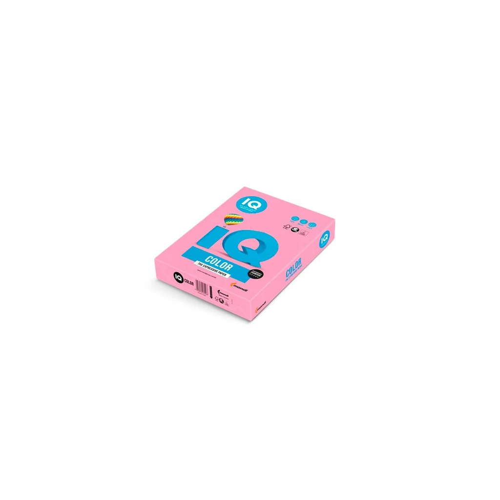 Папір IQ color А4 160g 250sh pastel, Pink Mondi (PI25/A4/160/IQ)