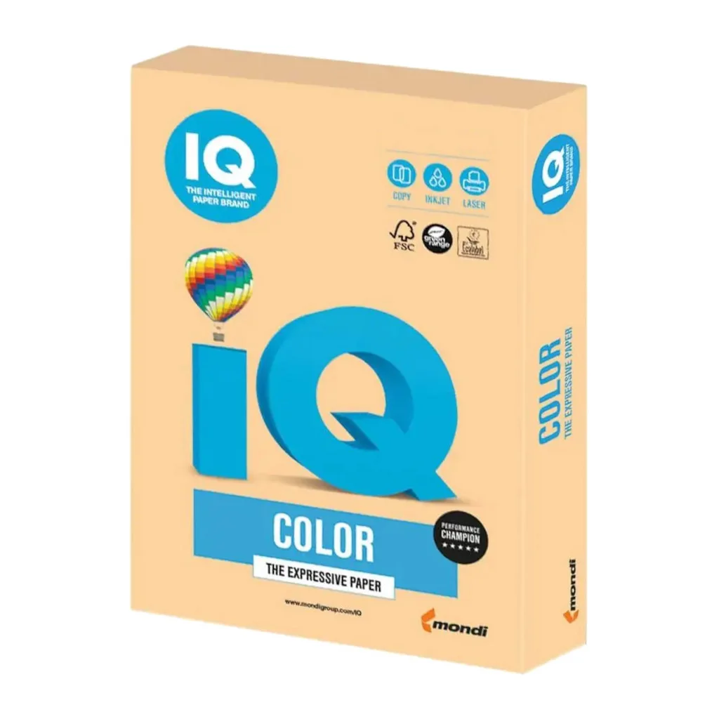 Папір IQ color А4 160g 250sh trend, Golden Mondi (GO22/А4/160/250/IQ)