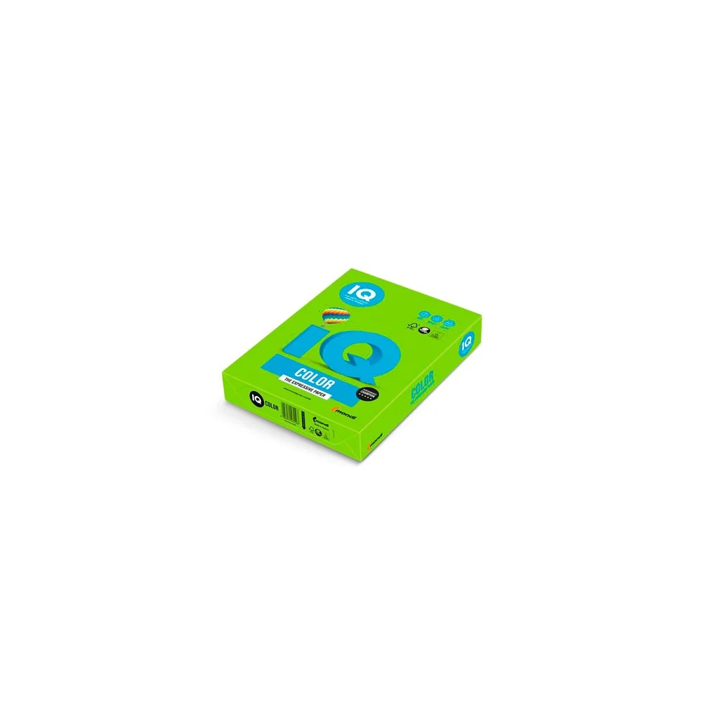 Папір IQ color А4 80g 500sh green, bright Mondi (MA42/A4/80/IQ)