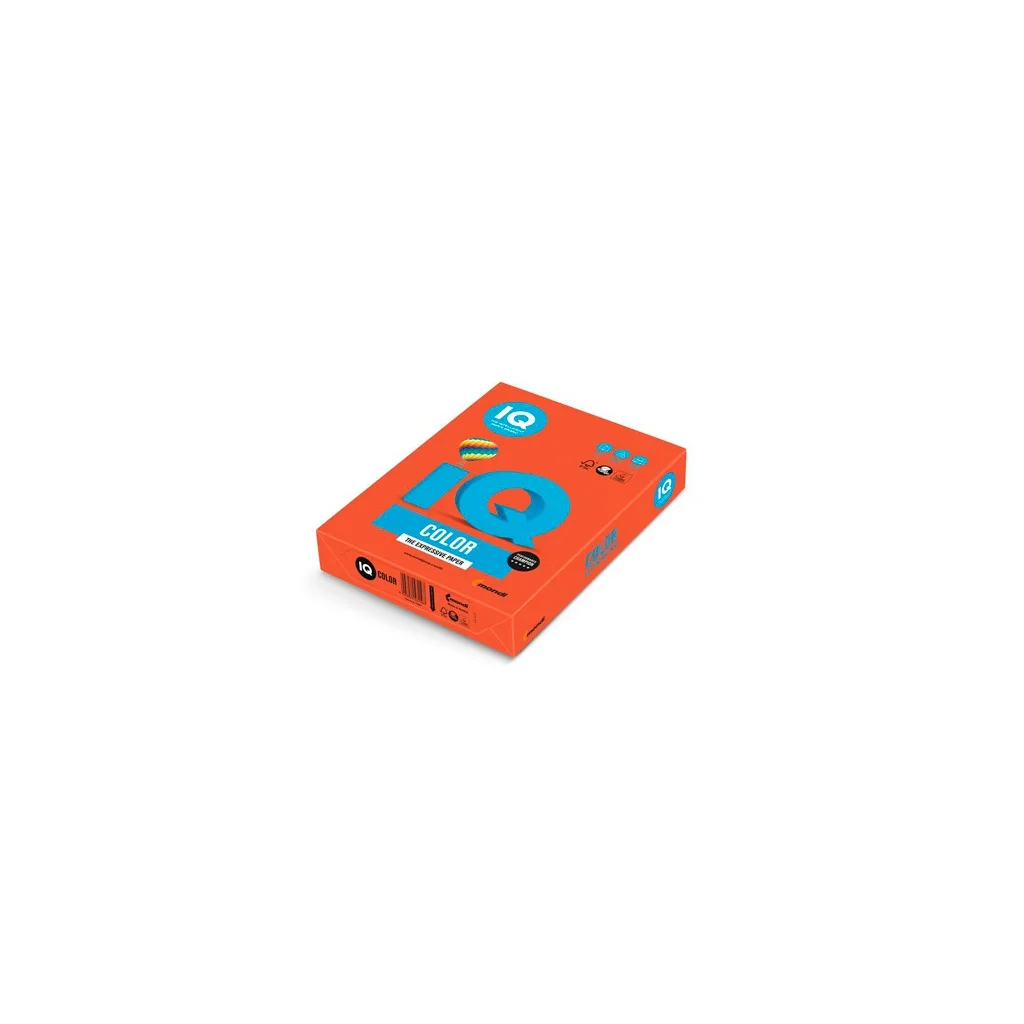 Папір IQ color А4 80g 500sh red brick Mondi (ZR09/A4/80/IQ)