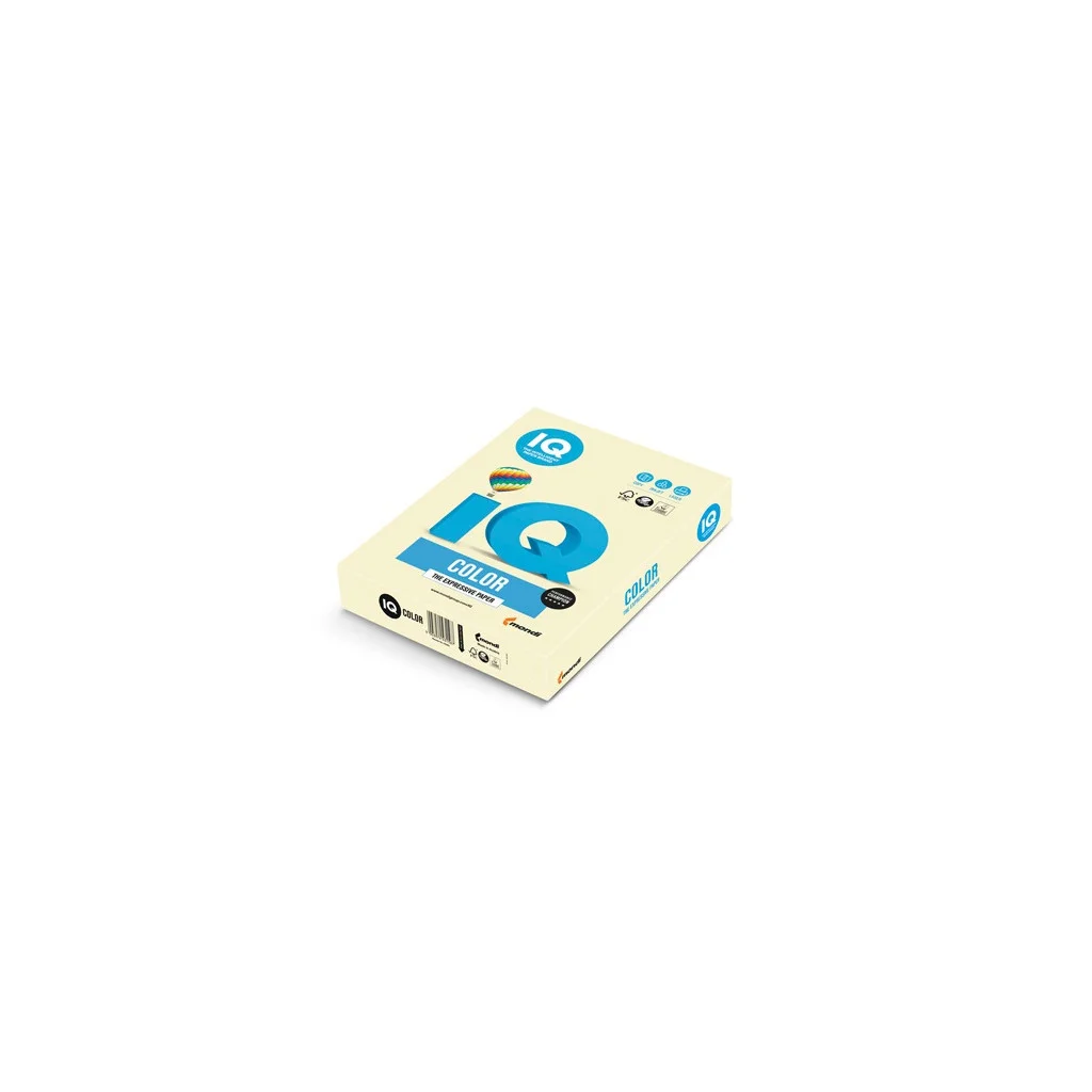 Папір IQ color А4 pastel, 80g 500sheets, Vanilla beige Mondi (BE66/A4/80/IQ)